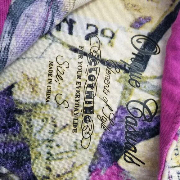 Casuals Lightweight Jacket Colorful Print Small - Picture 3 of 6